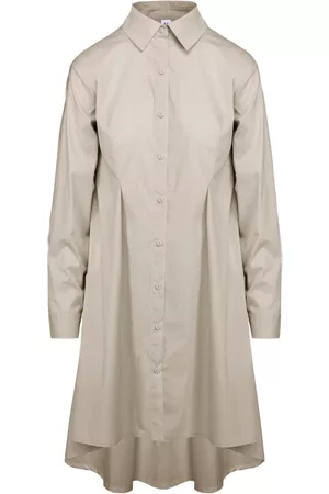 Bomboogie Dames Jurken - Kleedjes - Beige - Dames