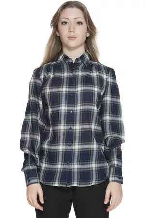 GANT Dames Lange mouw - Longsleeve shirts - Blauw - Dames