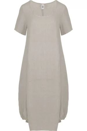 Bomboogie Dames Casual jurken - Casual kleedjes - Beige - Dames
