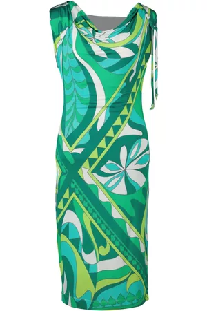 Ana Alcazar Dames Casual jurken - Casual kleedjes - Groen - Dames