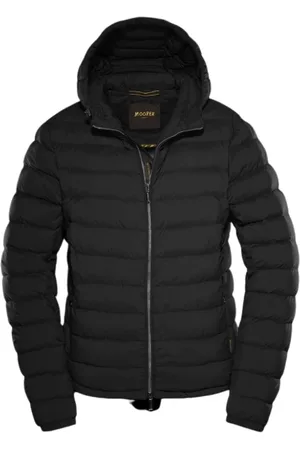 MOORER Jassen, Heren, Zwart, M, Lichte jas