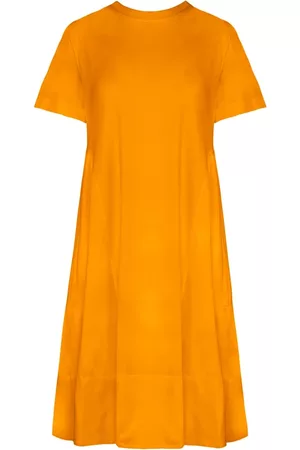 Bomboogie Dames Casual jurken - Casual kleedjes - Oranje - Dames