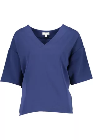 GANT Dames T-shirts - T-shirts - Blauw - Dames