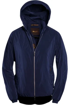 MOORER Jassen, Heren, Blauw, L, Lichte jas