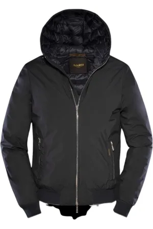 MOORER Jassen, Heren, Blauw, 5Xl, Bomberjack