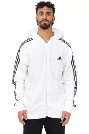adidas Heren Fleece truien - Truien & Vesten - Wit - Heren