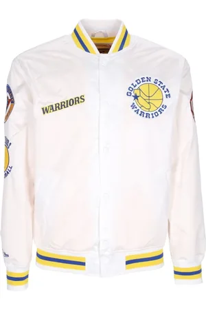 Mitchell & Ness Jassen, Heren, Wit, L, Bomber Jassen