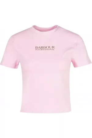 Barbour Dames T-shirts - T-shirts - Roze - Dames