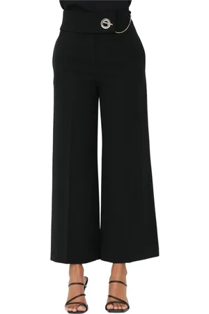 SIMONA CORSELLINI Broeken, Dames, Zwart, L, Broek