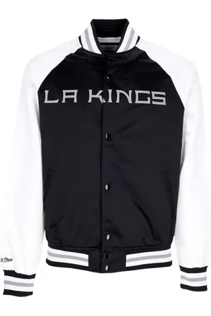 Mitchell & Ness Jassen, Heren, Zwart, L, Bomber Jassen