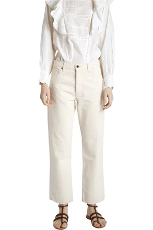 Bellerose Dames Pantalon - Pantalons - Beige - Dames