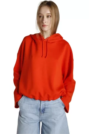 Bellerose Dames Hoodies - Hoodies & Sweatvesten - Oranje - Dames