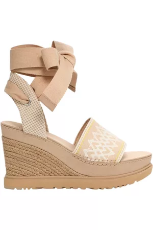 UGG Dames Sleehakken - Sleehakken - Beige - Dames