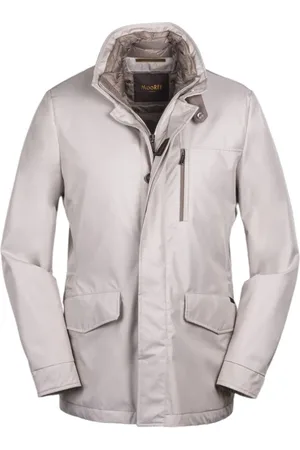 MOORER Jassen, Heren, Grijs, M, Polyester, Jassen