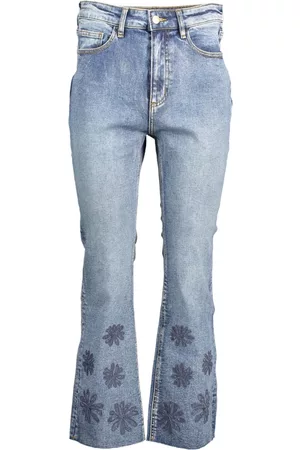 Desigual Dames Bootcut - Flared Jeans - Blauw - Dames