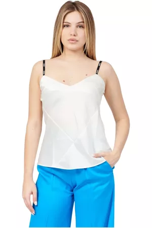HUGO BOSS Dames Tops - Tops - Wit - Dames