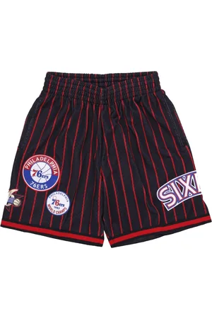 Mitchell & Ness Korte broeken, Heren, Zwart, L, Casual Shorts
