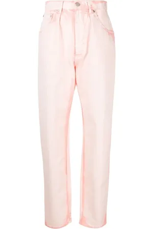 Alberta Ferretti Jeans, Dames, Roze, S, Slim-fit Jeans