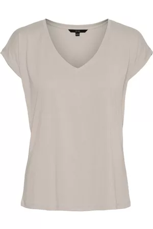 VERO MODA Dames T-shirts - T-shirts - Beige - Dames
