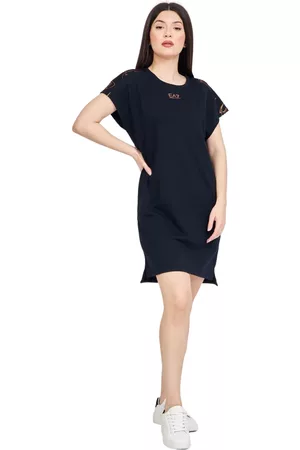 Emporio Armani Dames Casual jurken - Casual kleedjes - Zwart - Dames
