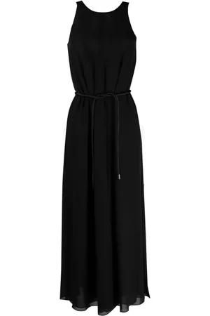 Emporio Armani Dames Lange jurken - Maxi kleedjes - Zwart - Dames