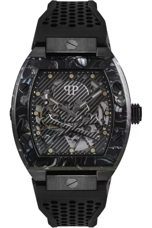 Philipp Plein Heren Horloges - Horloges - Zwart - Heren