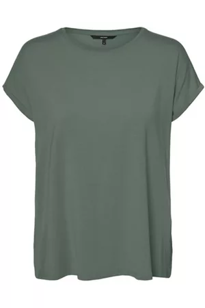 VERO MODA Dames T-shirts - T-shirts - Groen - Dames