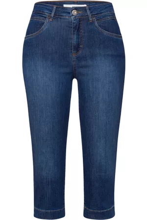 Brax Dames Cropped Jeans - Cropped Jeans - Blauw - Dames