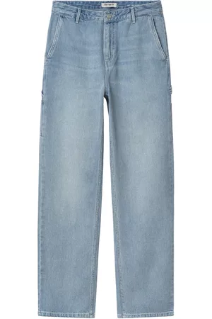 Carhartt Dames Straight - Straight Jeans - Blauw - Dames