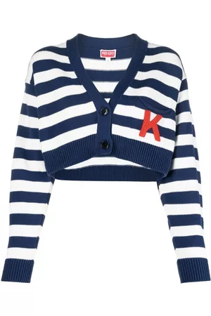 Kenzo Dames Cardigans - Vesten - Blauw - Dames