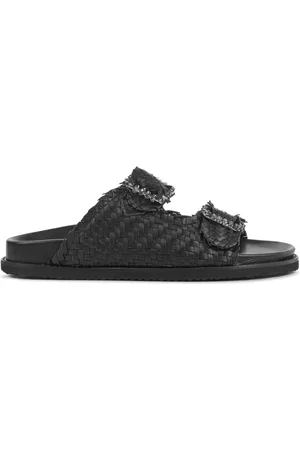 Lina Locchi Schoenen, Dames, Zwart, 36 EU, Slippers Zwart