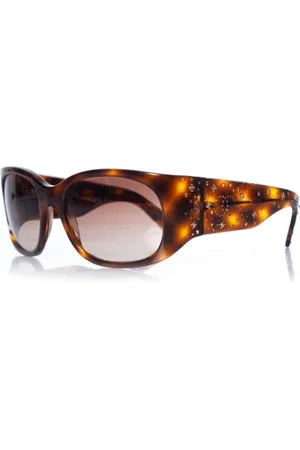 CHANEL Pre-owned, Dames, Bruin, ONE Size, Pre-owned Plastic sunglasses
