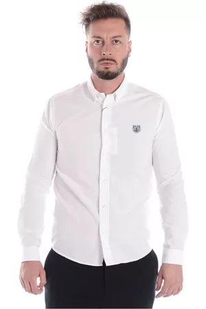 Kenzo Heren Zakelijke Overhemden - Zakelijke Overhemden - Wit - Heren