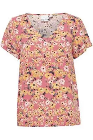 Ichi Dames T-shirts - T-shirts - Meerkleurig - Dames
