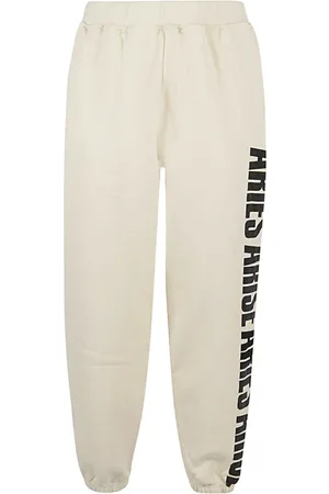 ARIES Broeken, Heren, Wit, XS, Katoen, Trainingsbroeken