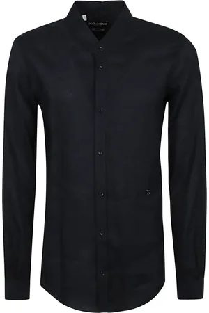 Dolce & Gabbana Overhemden, Heren, Zwart, M, Formal Shirts
