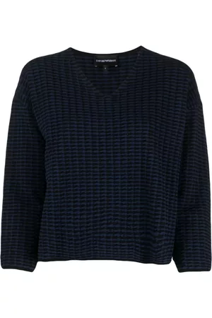 Emporio Armani Dames Sweaters - Sweaters - Blauw - Dames