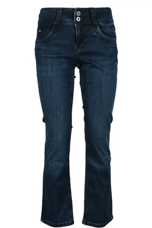 Pepe Jeans Dames Cropped Jeans - Cropped Jeans - Blauw - Dames