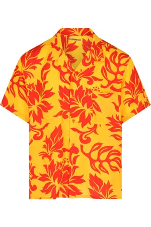 ERL Overhemden, Heren, Veelkleurig, XL, Short Sleeve Shirts