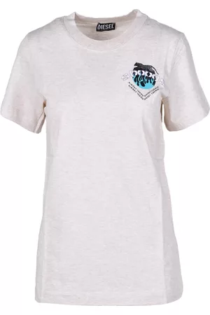 Diesel Dames T-shirts - T-shirts - Wit - Dames
