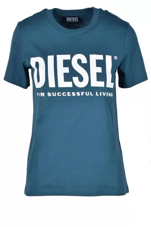 Diesel Dames T-shirts - T-shirts - Groen - Dames