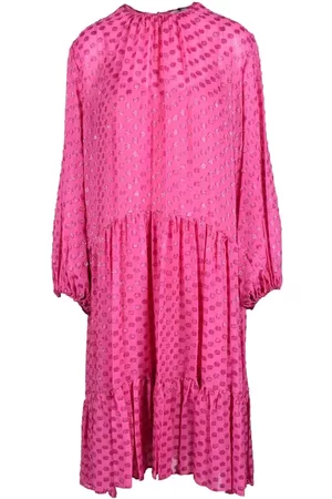 L'Autre Chose Dames Lange jurken - Maxi kleedjes - Roze - Dames