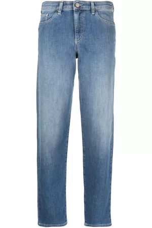 Emporio Armani Dames Straight - Straight Jeans - Blauw - Dames