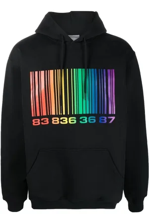VTMNTS Sweatshirts & Hoodies, Heren, Zwart, M, Katoen, Hoodies