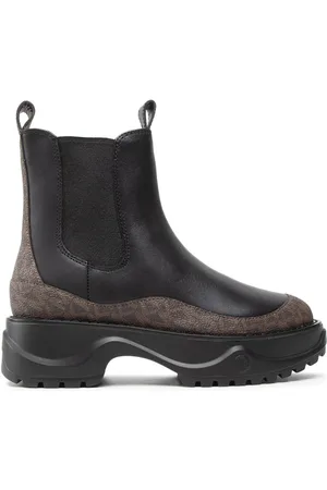 Michael Kors Schoenen, Dames, Zwart, 41 EU, Leer, Boots