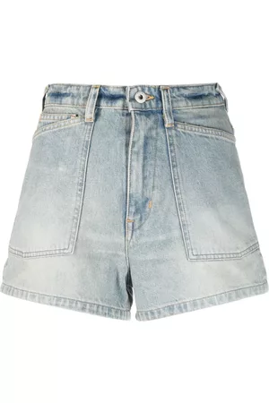 Kenzo Dames Shorts - Denim shorts - Blauw - Dames