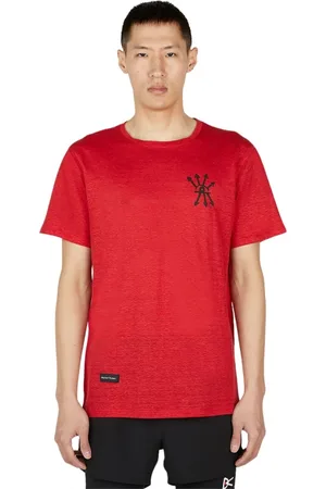 (DI)VISION Tops, Heren, Rood, L, Hennep, T-Shirts