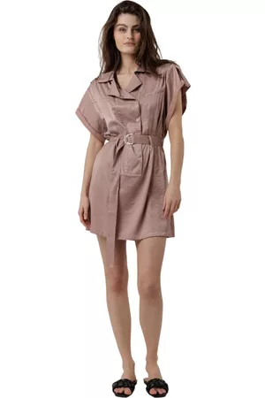 Aaiko Dames Casual jurken - Casual kleedjes - Paars - Dames