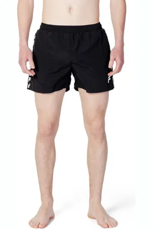 Fila Badkleding, Heren, Zwart, XL, Katoen, Beachwear