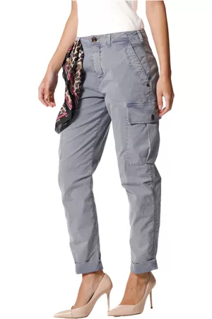 Masons Dames Pantalon - Pantalons - Blauw - Dames
